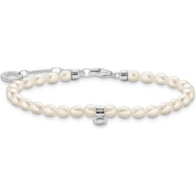 Thomas Sabo, Armschmuck, Armband mit Perlen, (19 cm, Silber) Thomas Sabo, Armschmuck, Armband mit Perlen, (19 cm, Silber)