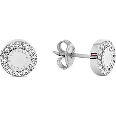 Tommy Hilfiger Ohrringe, - Steel stud earrings with crystals 2780907, (Stahl) Tommy Hilfiger Ohrringe, - Steel stud earrings with crystals 2780907, (Stahl)