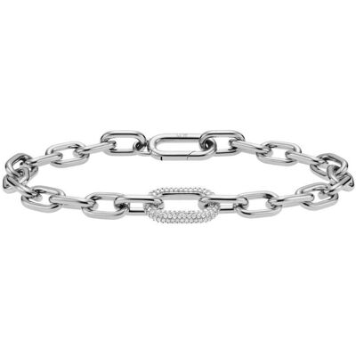 Daniel Wellington, Armschmuck, Luxury steel bracelet with crystals Crystal Link DW00400608 - Length: 17.5 cm, (17.50 cm, Edelstahl) Daniel Wellington, Armschmuck, Luxury steel bracelet with crystals Crystal Link DW00400608 - Length: 17.5 cm, (17.50 cm, Edelstahl)