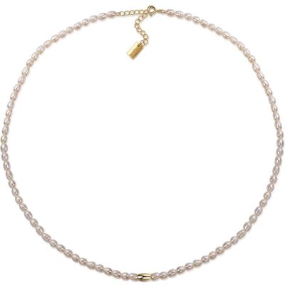 Ailoria, Halsschmuck, Sanako, (925 Sterling Silber, Süsswasserperle, 45 cm) Ailoria, Halsschmuck, Sanako, (925 Sterling Silber, Süsswasserperle, 45 cm)
