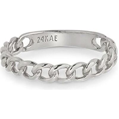 24 Kae, Ring, Damenring 24KAE 12421S/54 14 Silberfarben, (54) 24 Kae, Ring, Damenring 24KAE 12421S/54 14 Silberfarben, (54)