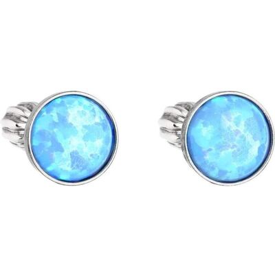 Evolution Group, Ohrringe, Silver Earrings With Light Blue Synthetic Opal 11001.3 Evolution Group, Ohrringe, Silver Earrings With Light Blue Synthetic Opal 11001.3