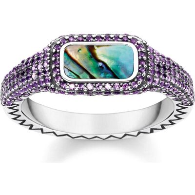 Thomas Sabo, Ring, Farbenspiel, (54, 925 Silber) Thomas Sabo, Ring, Farbenspiel, (54, 925 Silber)