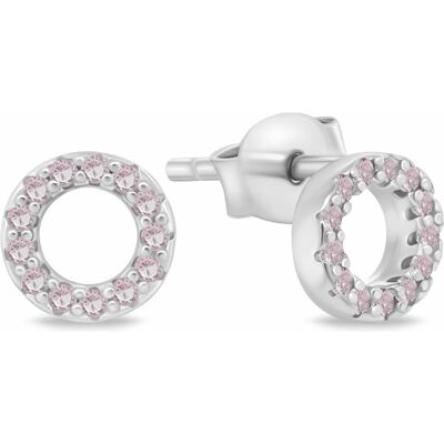 Brilio, Ohrringe, Silver - Charming silver hoop earrings EA102WP, (Silber) Brilio, Ohrringe, Silver - Charming silver hoop earrings EA102WP, (Silber)