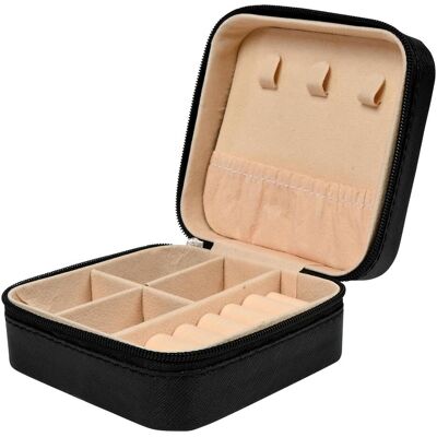 Benson Care, Uhrenbox + Schmuckaufbewahrung, Schmuckschatulle, Schwarz Benson Care, Uhrenbox + Schmuckaufbewahrung, Schmuckschatulle, Schwarz