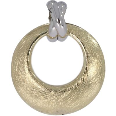 Xen, Ring, Anhänger rund eismattiert bicolor, (One Size) Xen, Ring, Anhänger rund eismattiert bicolor, (One Size)