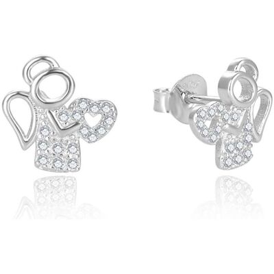 Beneto, Ohrringe, Gentle silver earrings little angel AGUP2666 (L), (Silber) Beneto, Ohrringe, Gentle silver earrings little angel AGUP2666 (L), (Silber)