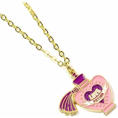 Carat, Halsschmuck, HARRY POTTER - Pendentif et Collier Plaqué Or - Love Potion, (Aluminium, Kupfer, Legierung, Zinklegierung, 44 cm) Carat, Halsschmuck, HARRY POTTER - Pendentif et Collier Plaqué Or - Love Potion, (Aluminium, Kupfer, Legierung, Zinklegierung, 44 cm)