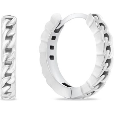 Brilio, Ohrringe, Silver - Stylish silver hoop earrings EA991W Brilio, Ohrringe, Silver - Stylish silver hoop earrings EA991W