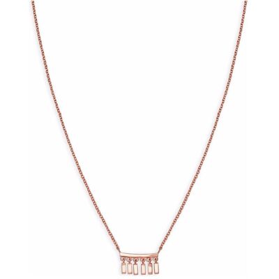 Rosefield, Halsschmuck, Multi Drop Necklace Rosegold Halskette, (Messing) Rosefield, Halsschmuck, Multi Drop Necklace Rosegold Halskette, (Messing)