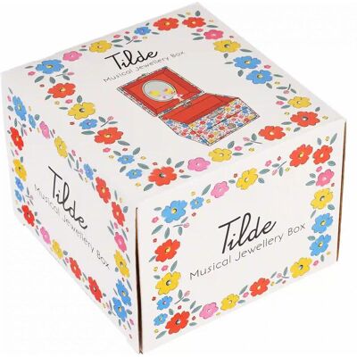 Rex London, Uhrenbox + Schmuckaufbewahrung, Tilde, Weiss Rex London, Uhrenbox + Schmuckaufbewahrung, Tilde, Weiss