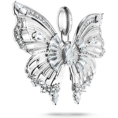 Thomas Sabo, Kettenanhänger, PE984-051-14 Anhänger butterfly mit Steinen silber Damen, (Silber 925) Thomas Sabo, Kettenanhänger, PE984-051-14 Anhänger butterfly mit Steinen silber Damen, (Silber 925)