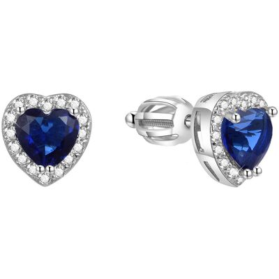 Beneto, Ohrringe, Glittery heart earrings AGUP1487S (L) Beneto, Ohrringe, Glittery heart earrings AGUP1487S (L)