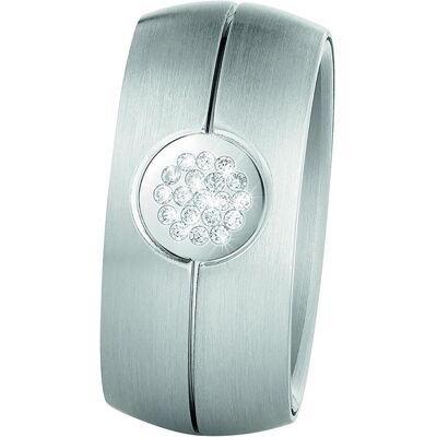 Xen, Ring, Bandring 2-tlg. mit 19 Brillanten 0,095 ct TW/SI, (54) Xen, Ring, Bandring 2-tlg. mit 19 Brillanten 0,095 ct TW/SI, (54)