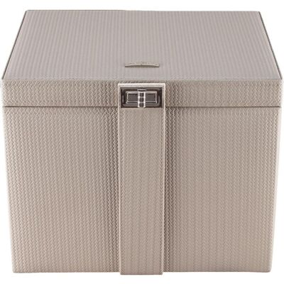 Windrose, Uhrenbox + Schmuckaufbewahrung, Corbello Jewelry case, Beige Windrose, Uhrenbox + Schmuckaufbewahrung, Corbello Jewelry case, Beige