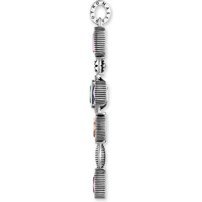 Thomas Sabo, Kettenanhänger, Anhänger Kreuz farbige Steine, (Perlmutt, Silber 925) Thomas Sabo, Kettenanhänger, Anhänger Kreuz farbige Steine, (Perlmutt, Silber 925)