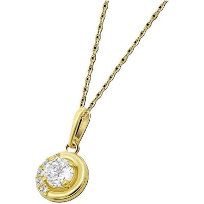 Lotus Kettenanhänger, Damenanhänger HIN00218/45 Gold Lotus Kettenanhänger, Damenanhänger HIN00218/45 Gold