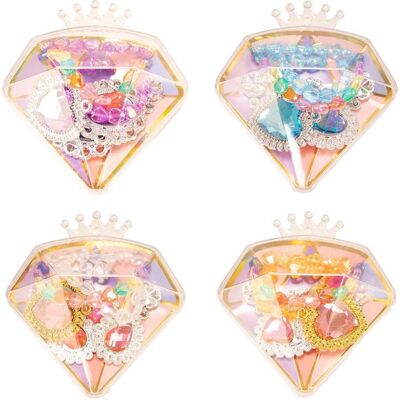 Jono Toys, Uhrenbox + Schmuckaufbewahrung, Aufbewahrungsbox für Diamantschmuck, 7-teilig Jono Toys, Uhrenbox + Schmuckaufbewahrung, Aufbewahrungsbox für Diamantschmuck, 7-teilig