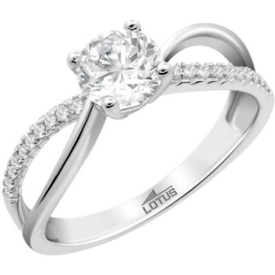 Lotus Ring, Damenring Lp3742-3/114 Silberfarben 14, (14) Lotus Ring, Damenring Lp3742-3/114 Silberfarben 14, (14)