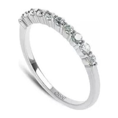 One, Ring, Damenring Jewels OJNYR33S-8 Silberfarben 8, (8) One, Ring, Damenring Jewels OJNYR33S-8 Silberfarben 8, (8)