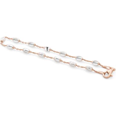 Beneto, Armschmuck, Stylish bicolor bracelet AGB513 - Length: 19 cm (L), (19 cm) Beneto, Armschmuck, Stylish bicolor bracelet AGB513 - Length: 19 cm (L), (19 cm)
