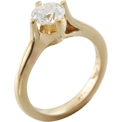 Xen, Ring, Vision Ring mit Lab Grown Diamond 1,00 ct. 585 Gelbgold, (52) Xen, Ring, Vision Ring mit Lab Grown Diamond 1,00 ct. 585 Gelbgold, (52)