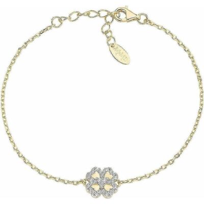 Amen, Armschmuck, Charming gold-plated love bracelet BRQCLGBZ, (925 Sterlingsilber) Amen, Armschmuck, Charming gold-plated love bracelet BRQCLGBZ, (925 Sterlingsilber)