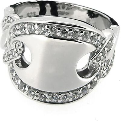 Gooix, Ring, Ring mit Zirkonia, (54, 925 Silber) Gooix, Ring, Ring mit Zirkonia, (54, 925 Silber)