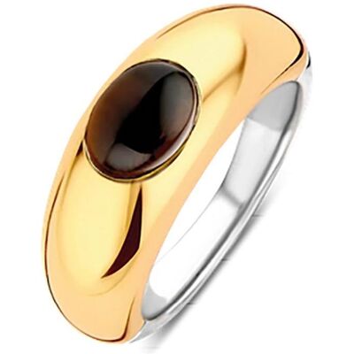Ti Sento Milano, Ring, Ring mit Crystal braun bicolor 12173TB, (56) Ti Sento Milano, Ring, Ring mit Crystal braun bicolor 12173TB, (56)