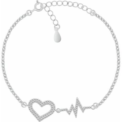 Brilio, Armschmuck, Silver - Gold-plated tennis bracelet with clear zircons BRC164Y Brilio, Armschmuck, Silver - Gold-plated tennis bracelet with clear zircons BRC164Y