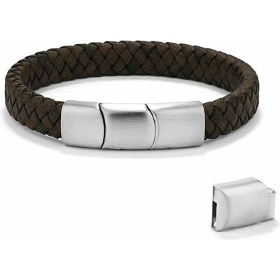 Radiant, Armschmuck, Herrenarmreif RH000293 Schwarz, (20 cm) Radiant, Armschmuck, Herrenarmreif RH000293 Schwarz, (20 cm)