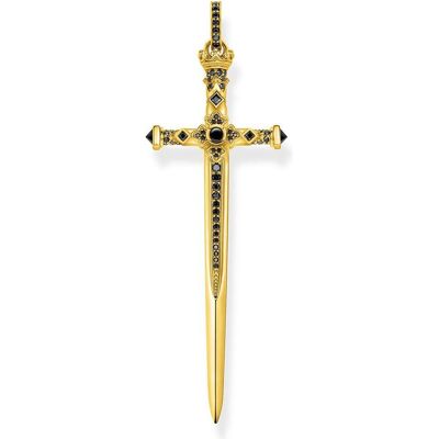 Thomas Sabo, Kettenanhänger, Anhänger Schwert Gold, (Silber 925) Thomas Sabo, Kettenanhänger, Anhänger Schwert Gold, (Silber 925)