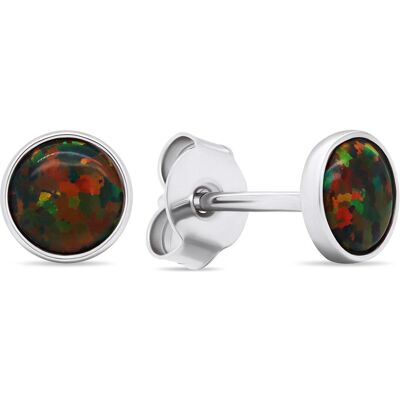 Brilio EA579WBC - Silberschmuck mit synthetischen Opalen Brilio EA579WBC - Silberschmuck mit synthetischen Opalen