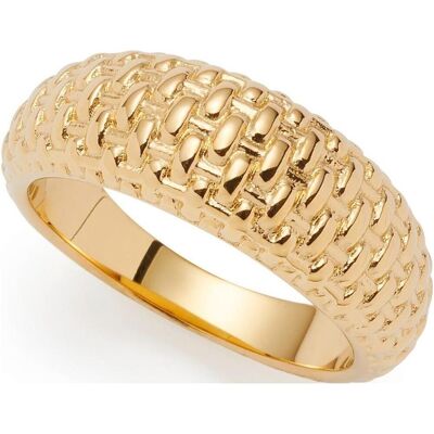 Leonardo, Ring, Jewels Ring 19 gold Pinou, Fingerring, Schmuck, Grösse 19, Edelstahl, 025637, (19) Leonardo, Ring, Jewels Ring 19 gold Pinou, Fingerring, Schmuck, Grösse 19, Edelstahl, 025637, (19)