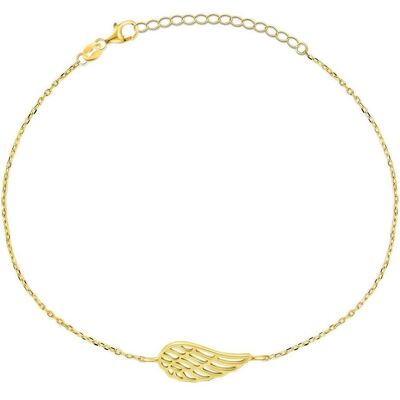 Brilio, Armschmuck, Silver - Delicate gold-plated angel wing bracelet BRC129Y Brilio, Armschmuck, Silver - Delicate gold-plated angel wing bracelet BRC129Y