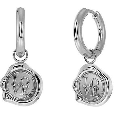 Edblad, Ohrringe, Ohrringe Holly Hoops Steel, (Edelstahl) Edblad, Ohrringe, Ohrringe Holly Hoops Steel, (Edelstahl)