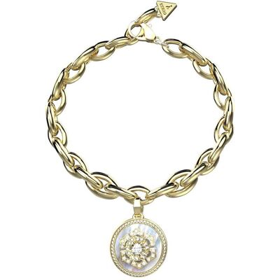 Guess Armschmuck, Jewellery JUBB04546JWYGS Armband Goudkleurig, (18 cm, Perlmutt) Guess Armschmuck, Jewellery JUBB04546JWYGS Armband Goudkleurig, (18 cm, Perlmutt)