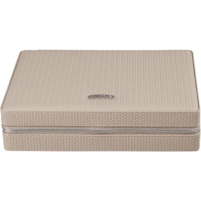 Windrose, Uhrenbox + Schmuckaufbewahrung, Corbello Schmuckkasten 25 cm, Beige Windrose, Uhrenbox + Schmuckaufbewahrung, Corbello Schmuckkasten 25 cm, Beige