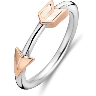 Ti Sento Milano, Ring, Ring Pfeil Perlmutt bicolor 12198MW, (56) Ti Sento Milano, Ring, Ring Pfeil Perlmutt bicolor 12198MW, (56)