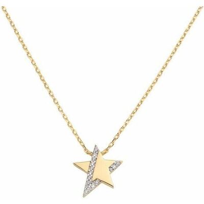 Amen, Halsschmuck, Damenhalskette CLSTLGBZ, (925 Sterling Silber) Amen, Halsschmuck, Damenhalskette CLSTLGBZ, (925 Sterling Silber)