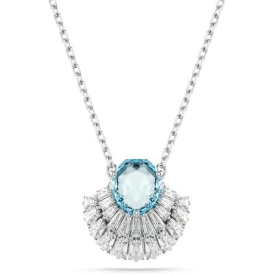Swarovski, Halsschmuck, Idyllia Halskette Muschel Blau, (Swarovski Metall, 45 cm) Swarovski, Halsschmuck, Idyllia Halskette Muschel Blau, (Swarovski Metall, 45 cm)