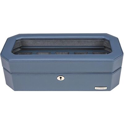 Windrose, Uhrenbox + Schmuckaufbewahrung, Schmuckkasten 31.5 cm, Blau Windrose, Uhrenbox + Schmuckaufbewahrung, Schmuckkasten 31.5 cm, Blau