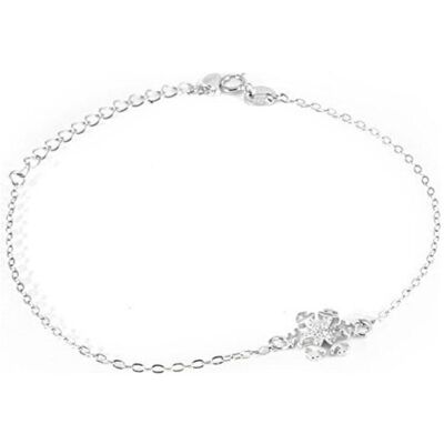 Beneto, Armschmuck, Beautiful silver bracelet Snowflake AGB637 / 21 (L) Beneto, Armschmuck, Beautiful silver bracelet Snowflake AGB637 / 21 (L)