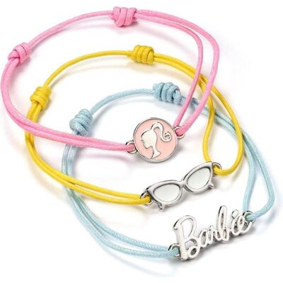 Carat, Armschmuck, BARBIE - Set de 3 Bracelets de l'Amitité, (Zinklegierung) Carat, Armschmuck, BARBIE - Set de 3 Bracelets de l'Amitité, (Zinklegierung)