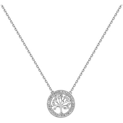 Brilio, Halsschmuck, Silver - Fashion silver necklace tree of life NCL28W, (Silber) Brilio, Halsschmuck, Silver - Fashion silver necklace tree of life NCL28W, (Silber)
