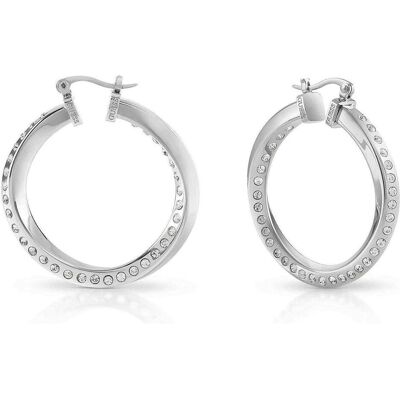 Guess Ohrringe, HOOPS DON'T LIE Ohrringe, (Edelstahl) Guess Ohrringe, HOOPS DON'T LIE Ohrringe, (Edelstahl)