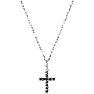 Amen, Halsschmuck, Cross Halskette, (Silber 925, 42 - 47 cm) Amen, Halsschmuck, Cross Halskette, (Silber 925, 42 - 47 cm)