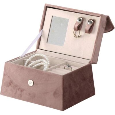 Boltze Home, Uhrenbox + Schmuckaufbewahrung, Schmuckdose Clea, Rosa Boltze Home, Uhrenbox + Schmuckaufbewahrung, Schmuckdose Clea, Rosa