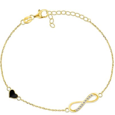 Brilio, Armschmuck, Silver - Beautiful gold plated bracelet BRC36Y Brilio, Armschmuck, Silver - Beautiful gold plated bracelet BRC36Y