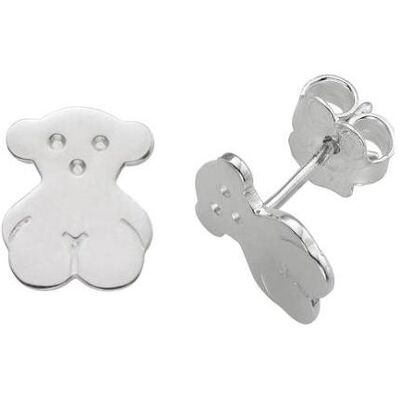 Tous, Ohrringe, Silver tiny earrings with earrings 611140030, (Silber) Tous, Ohrringe, Silver tiny earrings with earrings 611140030, (Silber)